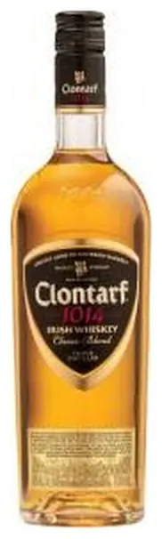 Clontarf 1014 Irish whiskey bottle