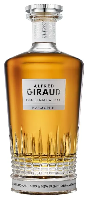 Alfred Giraud Harmonie French malt whisky bottle